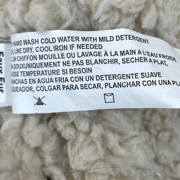 Ben Sherman Baby Size 12 Months Brown Faux Sherpa Suede Button-Up Jacket Coat - Picture 8 of 8